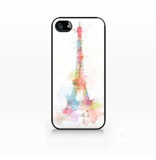 Effiel Tower, Paris   Flat Back, iphone 4 case, iPhone 4s case, Hard Plastic Black case   GIV IP4 162 BLACK Cell Phones & Accessories
