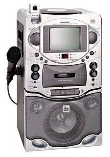 Singing Machine STVG 535 CD/CD+G Video Karaoke System with 5.5 Monitor, Two Microphone Inputs: Musical Instruments