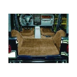 Seatz Deluxe Cut Pile Carpet Kit, Complete, Mocha 1976 1996 Jeep CJ7, Wrangler YJ # 77702 44C: Automotive