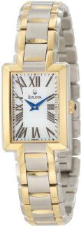 Bulova Women's 98L157 Two Tone Bracelet Watch: Bulova: Watches