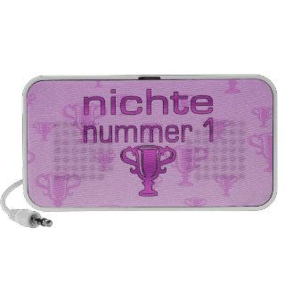 German Gifts for Nieces: Nichte Nummer 1 iPod Speakers