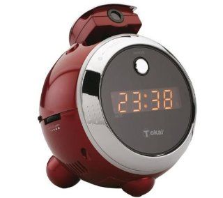 Tokai Lre 152R Alarm Clock Radio Projector (Red): Electronics