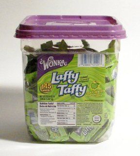 Laffy Taffy Sour Apple 145ct Individually Wrapped Counter Top Display : Taffy Candy : Grocery & Gourmet Food