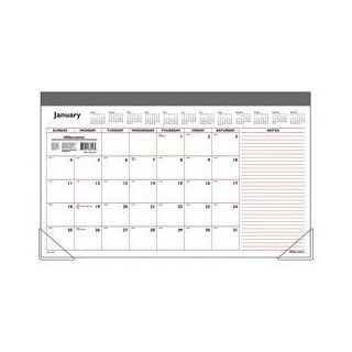 259 147 Office Depot Brand Compact Recycled Desk Pad, 17 3/4" x 10 7/8", January December 2010 : Wall Calendars : Office Products