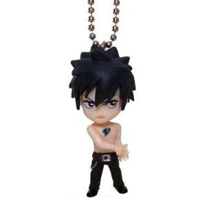 Fairy Tail mini Deformed Figure Series Keychain Gray Fullbuster Toys & Games
