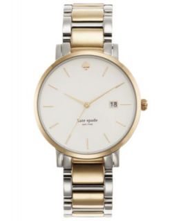 kate spade new york Watch, Womens Gramercy Two Tone Stainless Steel Bracelet 34mm 1YRU0005   Watches   Jewelry & Watches