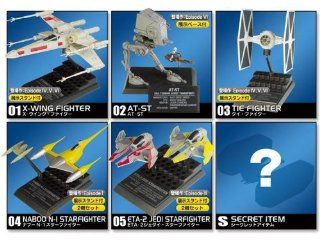 1/144 Scale Star Wars Vehicle Collection 01   Box of 10 Vehicles: Toys & Games