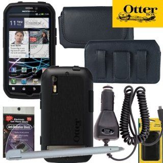 Otterbox Commuter Case for Motorola Photon Black with Heavy Duty Car Charger Cell Phones & Accessories