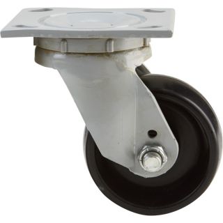 2in. Swivel Plain Bearing, Non-Marking Caster  Up to 299 Lbs.