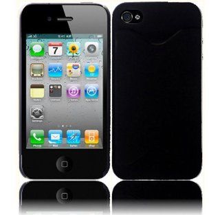 Apple iPhone 4 4s Hard Black Credit Card Holder Case Cover Faceplate Protector: Cell Phones & Accessories