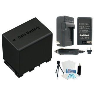 JVC BN VG138 High Capacity Replacement Battery with Rapid Travel Charger for JVC GZ EX210 EX215 EX250 EX310 EX355 EX515 Cameras   UltraPro BONUS INCLUDED: Camera Cleaning Kit, Camera Screen Protector, Mini Travel Tripod : Digital Camera Batteries : Camera 