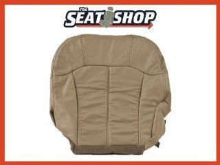 00 01 02 Chevy Suburban Tahoe Shale w/ Grey trim Leather Seat Cover LH bottom: Automotive