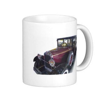 Oldtimer car coffee mug