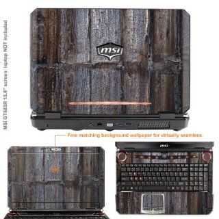 Protective Decal Skin Sticker for MSI GT683R GT683DXR with 15.6 in Screen case cover GT683R 134: Electronics