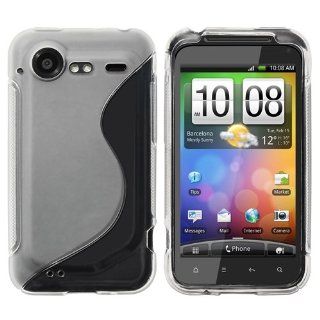 CommonByte Clear S Line TPU Skin Case for HTC Droid Incredible 2: Cell Phones & Accessories