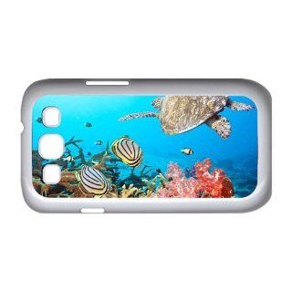 Samsung Galaxy S III S3 White KW38 Hard Back Case Cover Color Sea Turtle In Ocean: Cell Phones & Accessories