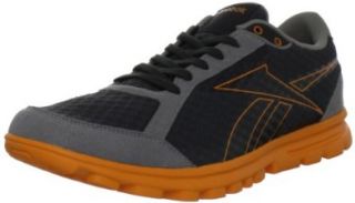 Reebok Men's Yourflex Running Shoe, Gravel/Flat Grey/Maximum Orange, 12 M US: Shoes