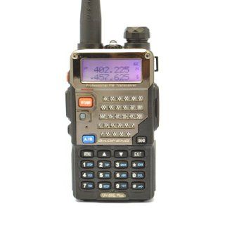 New BAOFENG UV 5R+ UV 5RE PLUS(Marked in china) Dual Band VHF/UHF 136 174MHz&400 520MHz Walkie Talkie : Frs Two Way Radios : Car Electronics