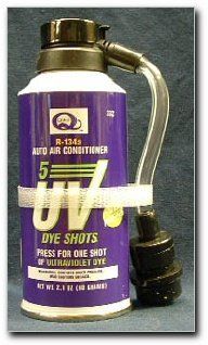 R134a UV Leak Detector, 5 Dye Shots, 2.1 oz. (332): Automotive