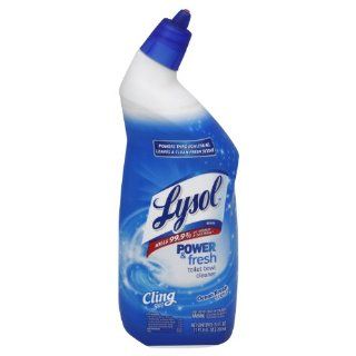Lysol Cling Gel Toilet Bowl Cleaner, Ocean Scent, 24 Ounce (Pack of 4): Health & Personal Care