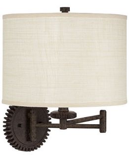 Pacific Coast Livingston Industrial Gear Swing Arm Wall Lamp   Lighting & Lamps   For The Home