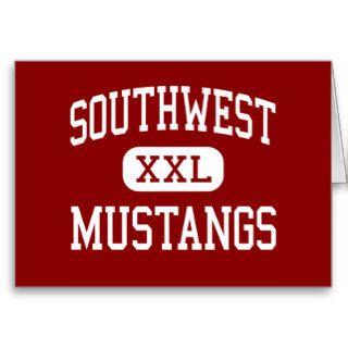 Southwest   Mustangs   Junior   Little Rock Greeting Cards