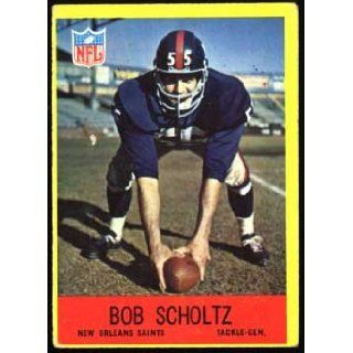 Bob Scholtz "New Orleans Saints" 1967 NFL Football Trading Card (Philadelphia Chewing Gum) (#129): New Orleans Saints: Books