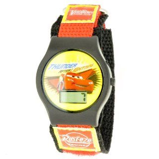 Disney Cars Kids' CRS129 Black Velcro Digital Watch: Watches