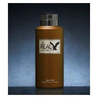 American Eagle Real for Him Men Body Spray, 4.5 Oz / 127 G : Colognes : Beauty