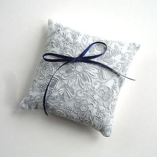 reserved for charlotte ring pillow by anna alicia