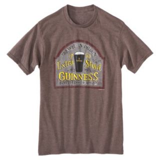 Guinness Extra Stout Mens Graphic Tee   Brown