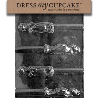 Dress My Cupcake DMCA124 Chocolate Candy Mold, Silly Dinosaur Pretzels: Kitchen & Dining
