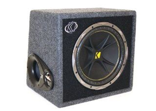 Kicker 07VC124 Single Comp 12 Inch 4 Ohm Subwoofer In Vented Box : Vehicle Subwoofers : Car Electronics
