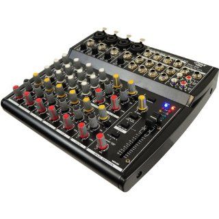 Pyle Pro PEXM1202 12 Channel Professional Audio Mixer with 3 Band EQ Musical Instruments