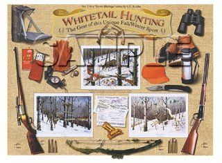 Whitetail Deer Hunting Cardstock Scrapbook Stickers (STLK122)