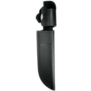 Black leather sheath for a model 119 Special : Hunting Knives : Sports & Outdoors