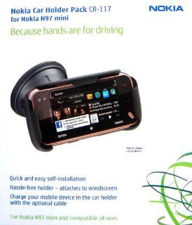 Universal Car Mount Holder CR 117 for Nokia N97 mini N97mini: Cell Phones & Accessories