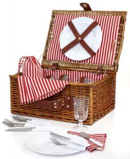 Martha Stewart Collection Picnic Basket, Willow   Collections   For The Home