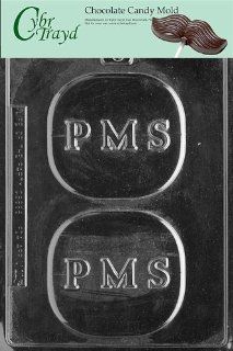 Cybrtrayd M113 PMS Pills Miscellaneous Chocolate Candy Mold: Kitchen & Dining