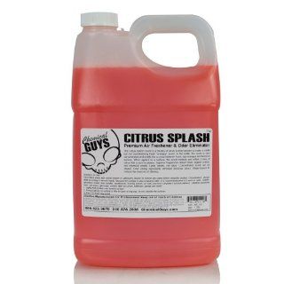 Chemical Guys (AIR_112) Citrus Splash Scent Premium Air Freshener and Odor Eliminator   1 Gallon: Automotive