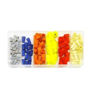 Neiko Wire Nut   Connector Assortment   107 Pieces, with Plastic Storage Case: Home Improvement