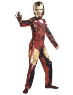 Kids Costume Iron Man Child Mark 6 7 8 Halloween Costume   Child 7 8: Clothing