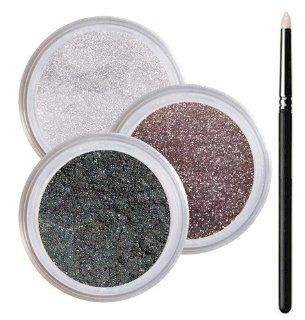 Hazel Eyes Smokey Mineral Eyeshadow Kit   100% Pure All Natural Mineral Makeup   Not Bare Minerals, Bare Escentuals, Mineral Fusion, MAC : Makeup Palettes : Beauty