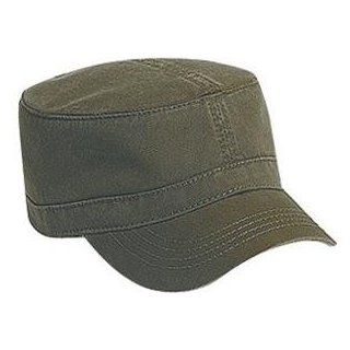 Otto Cap Superior Garment Washed Cotton Twill Military Style Cap   Dk.olive at  Mens Clothing store: Baseball Caps