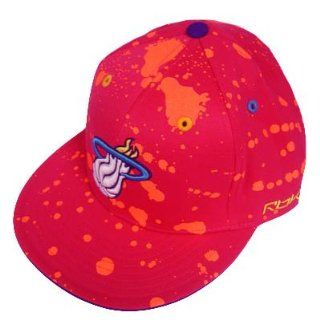 NBA REEBOK RBK MIAMI HEAT FLAT BILL FIT 7 5/8 HAT CAP : Sports Fan Baseball Caps : Sports & Outdoors