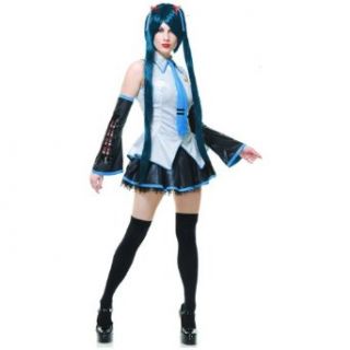 Charades Sexy Vocaloid Hatsune Miku Anime Cosplay Halloween Costume Adult Exotic Costumes Toys & Games