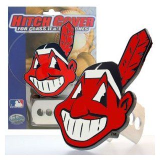 MLB Cleveland Indians Team Logo Hitch Cover : Sports Fan Automotive Accessories : Sports & Outdoors