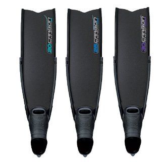 OMER Stingray Carbon Fiber Freediving Fins   3 Stiffnesses Available : Diving Swim Fins : Sports & Outdoors