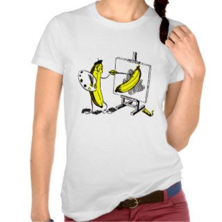 Vintage Kitsch Bananas The Banana Artist Shirts