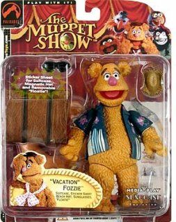 Muppet Show Series 2 > Vacation Fozzie Bear Action Figure: Toys & Games